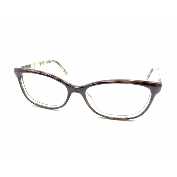 Gucci Tortoise Brown Cat Eye Eyeglasses Frames 54-15 140 Italy Designer Women - Picture 8 of 12